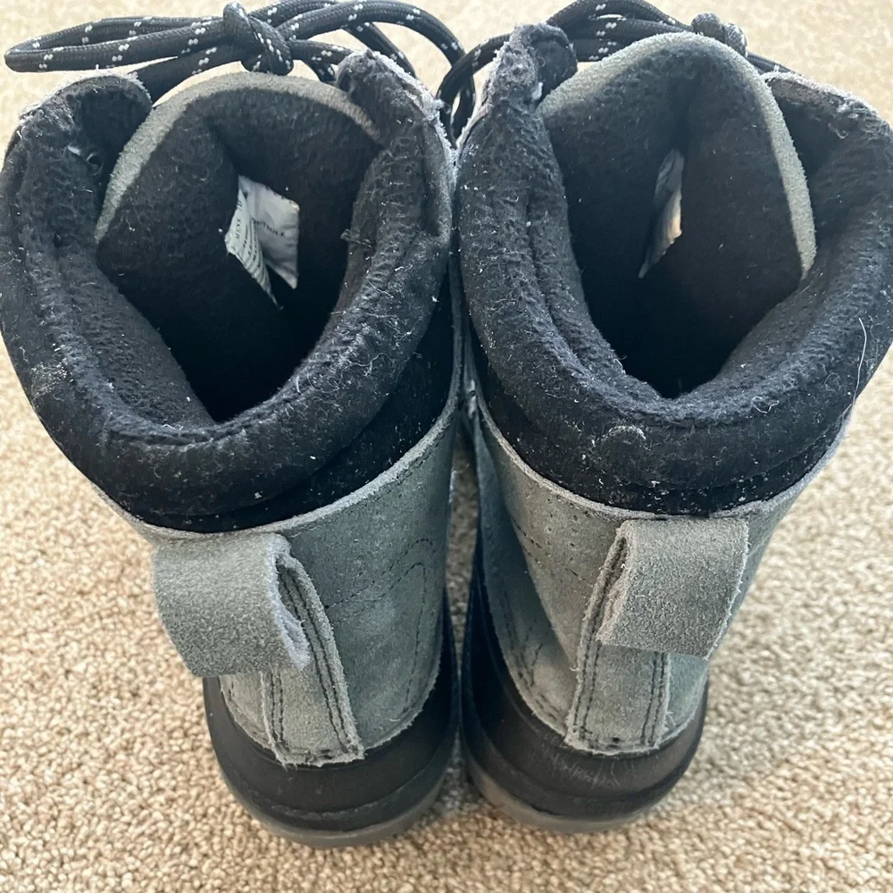 Magellan Leather Lace Up Leather Rubber Duck Boots Mens‎ Size 7D Snow Outdoors